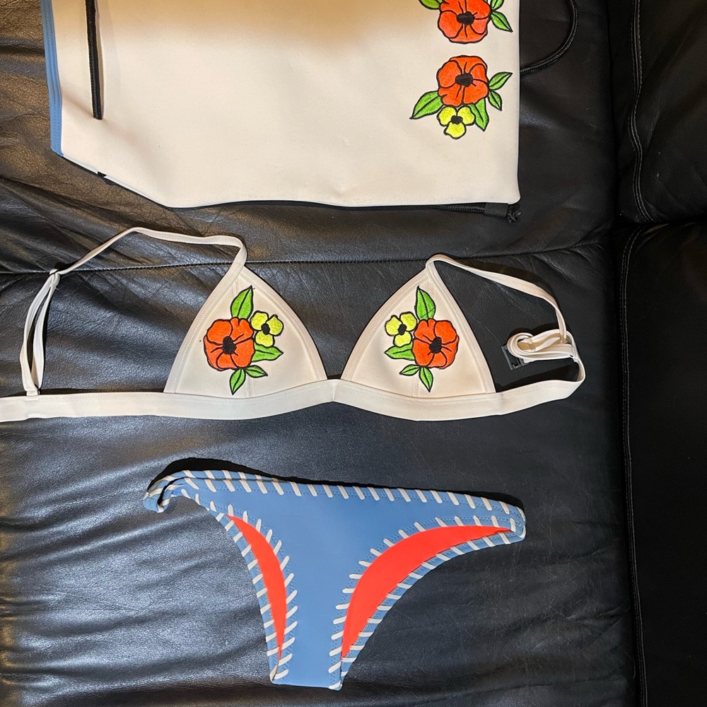 triangl swimsuit